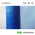 Blaues Netzstuch für Innen- und Außenwände